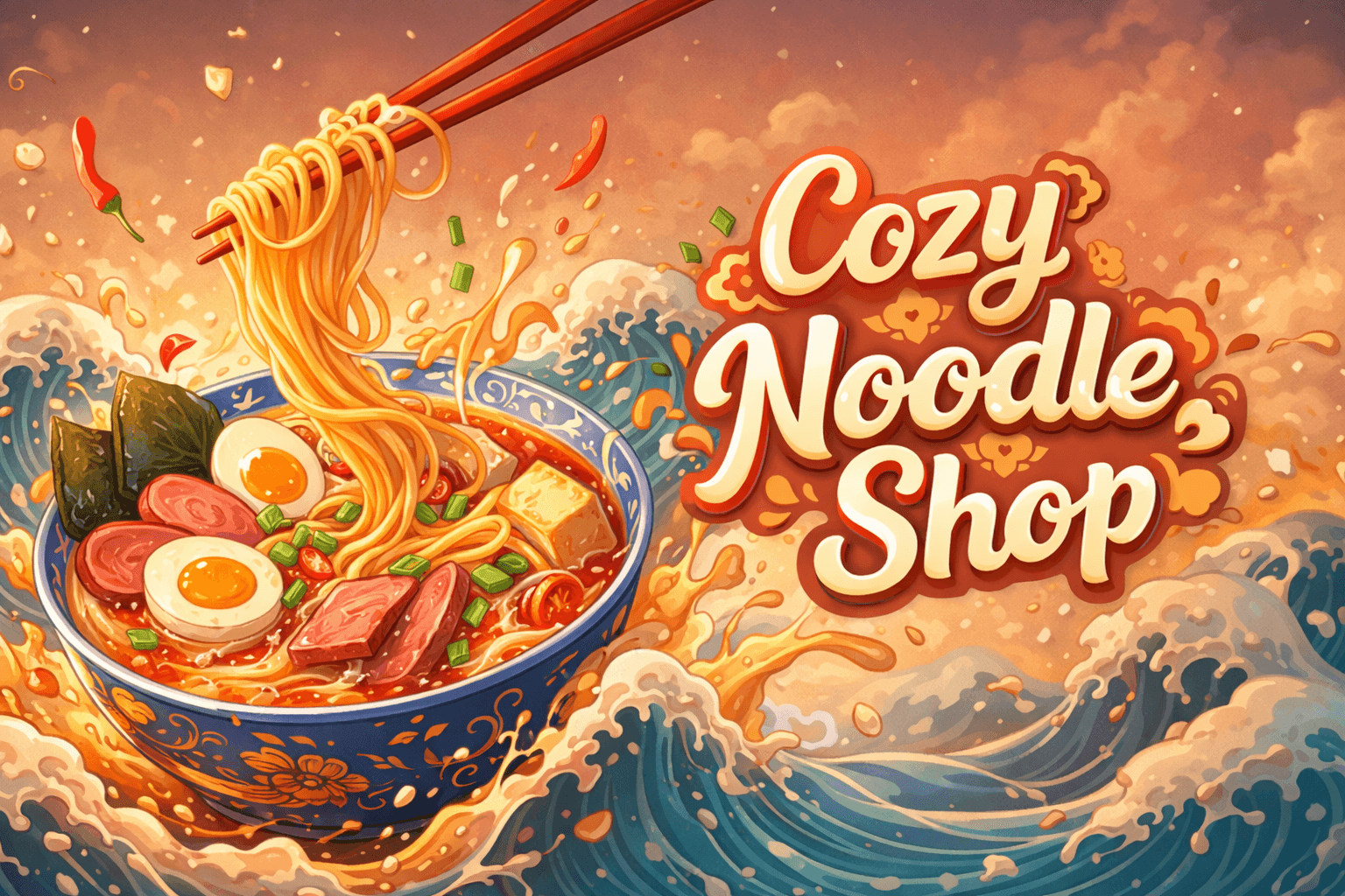 Cozy Noodle Shop 🍜